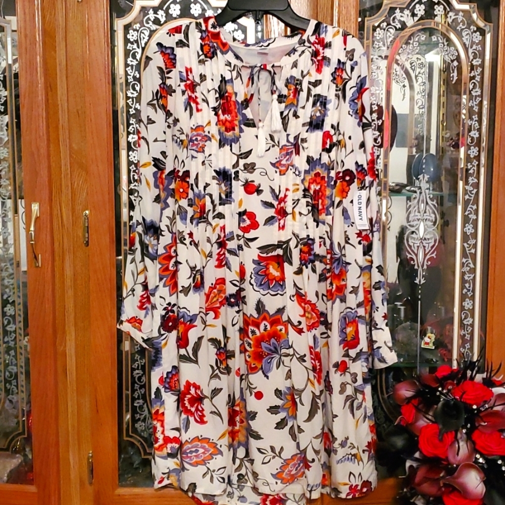 A colorful Dress from Old Navy.  Size Medium